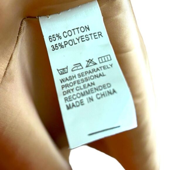 Boho Tan Lapel Neck Open Front Teddy Coat Size XL NWOT - Picture 7 of 9